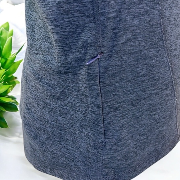 Champion C9 Women's Run Half Zip Pullover "Military Blue Heather" Top - Picture 11 of 16